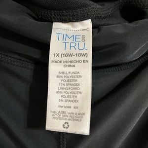 Black swimming shorts